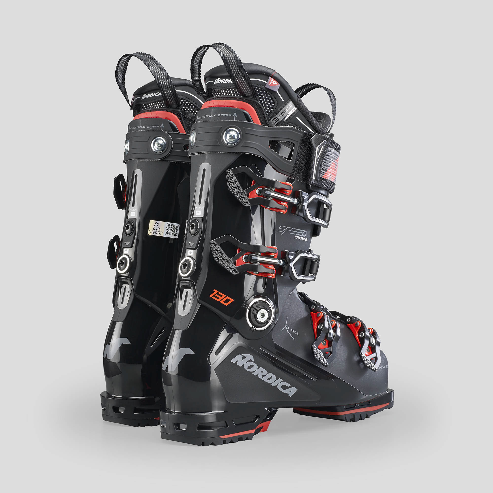 Nordica Speedmachine 3 130 (GW) Herren All-Mountain-Skischuhe schwarz