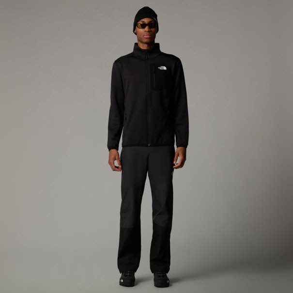 THE NORTH FACE HE CREST FULL ZIP JACKET Herren Fleecejacke schwarz