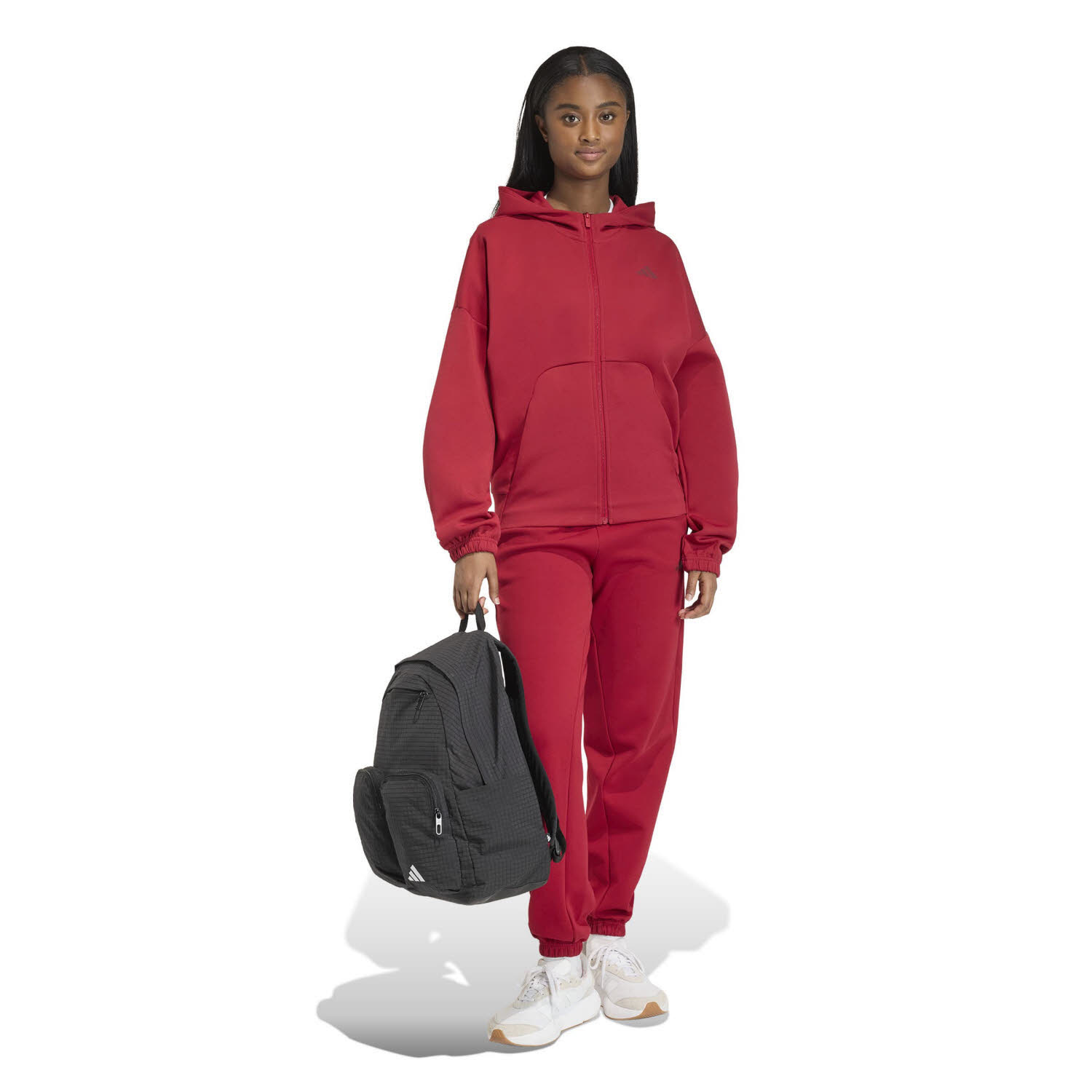 adidas Future Icons Damen Jogginghose Freizeithose rot