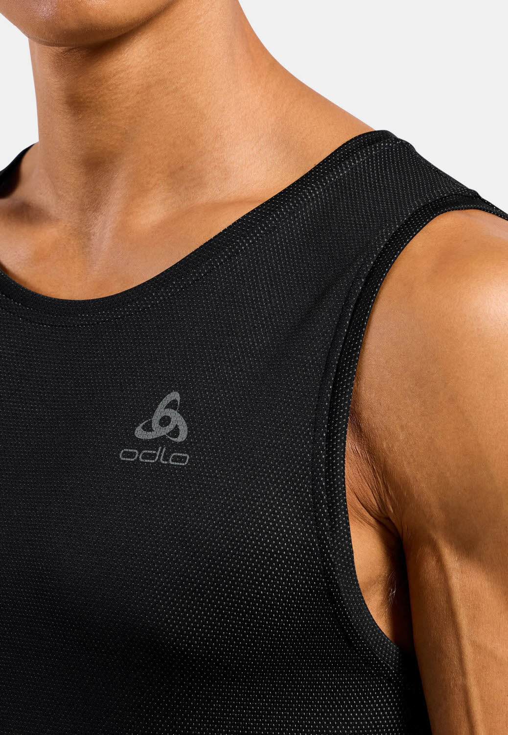 Odlo Active F-Dry Light Base Layer Tank Herren Unterhemd Funktionsunterwäsche schwarz
