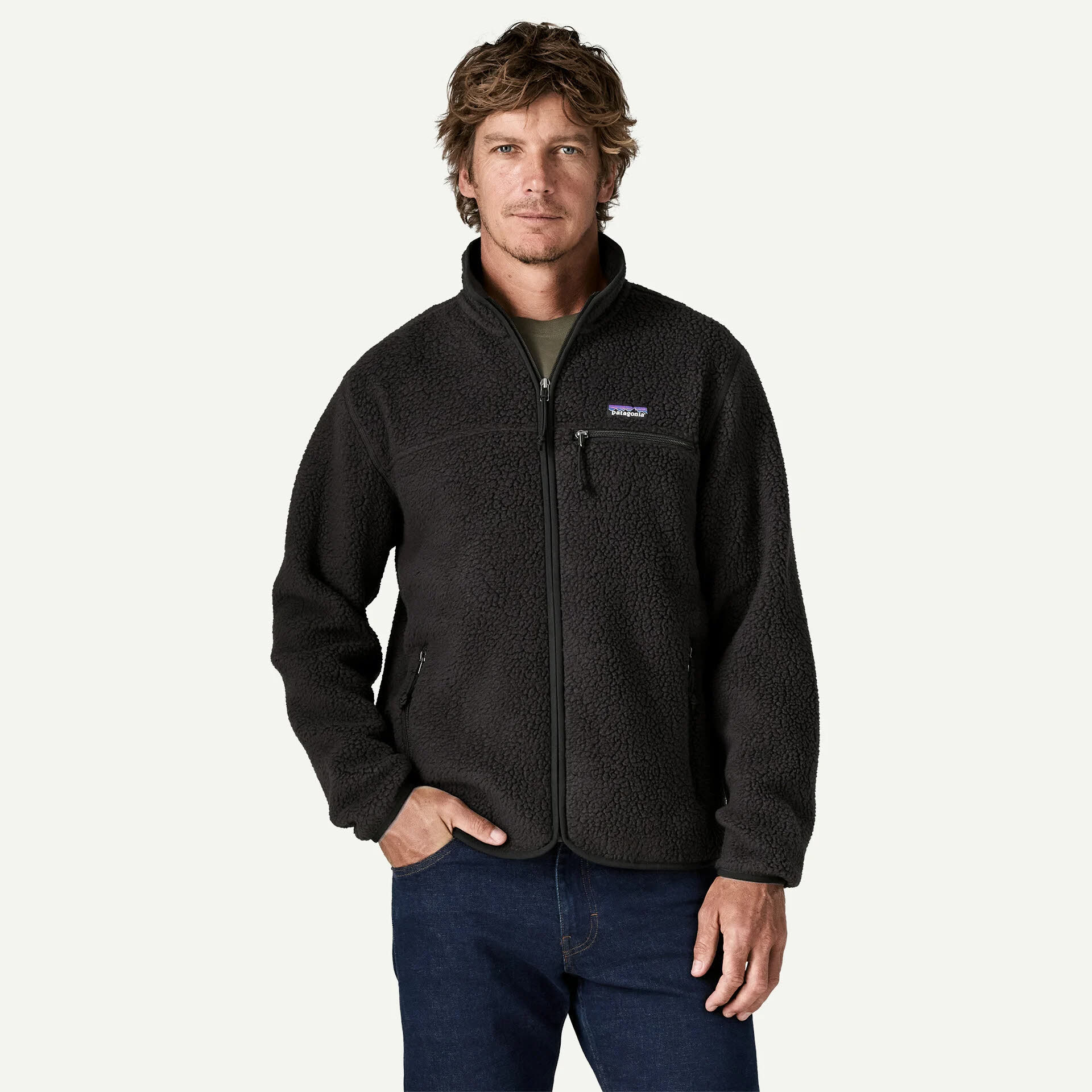 Patagonia Retro Pile Jacket Herren Fleecejacke black