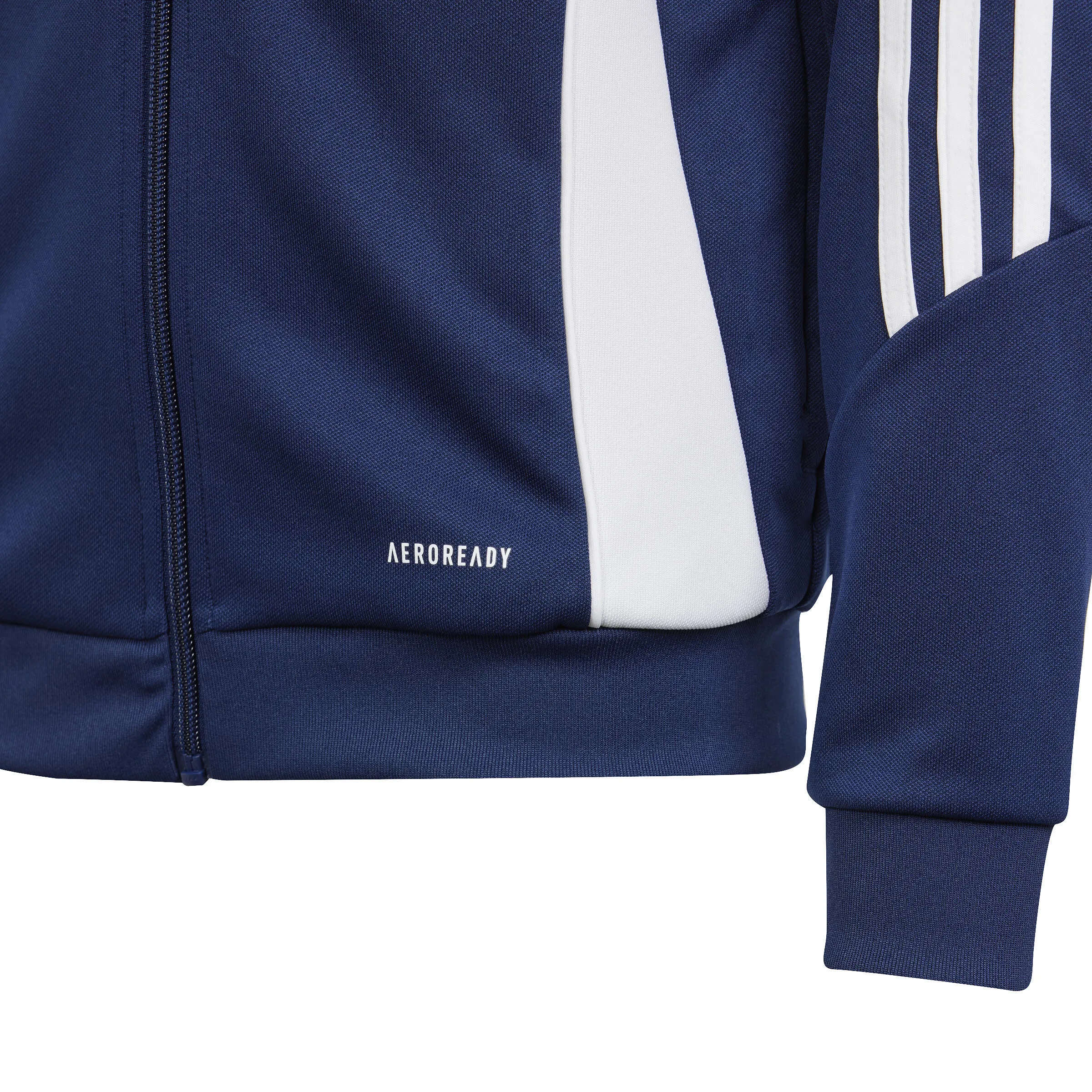 adidas Tiro 24 Kids Trainingsjacke Sportjacke Kinder dunkelblau