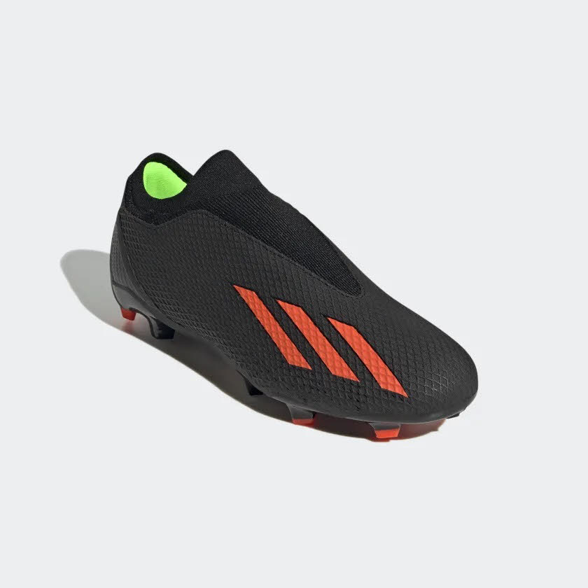 adidas X Speedportal.3 Laceless FG Unisex Fußballschuhe Stollen schwarz/rot