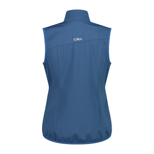 CMP WOMAN VEST Damen Outdoorweste Softshellweste ärmellos blau NEU