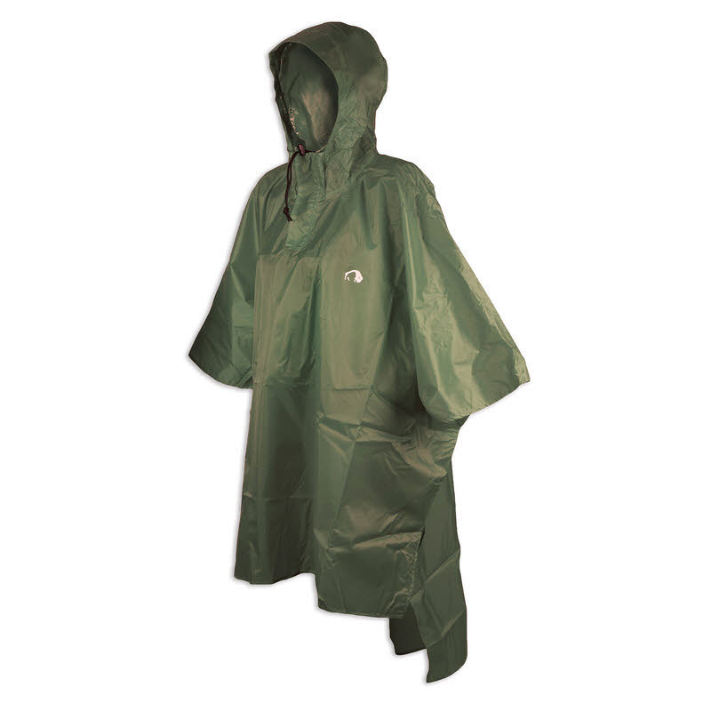 Tatonka Poncho 1 (XS-S) Unisex Regenponcho Regencape grün NEU
