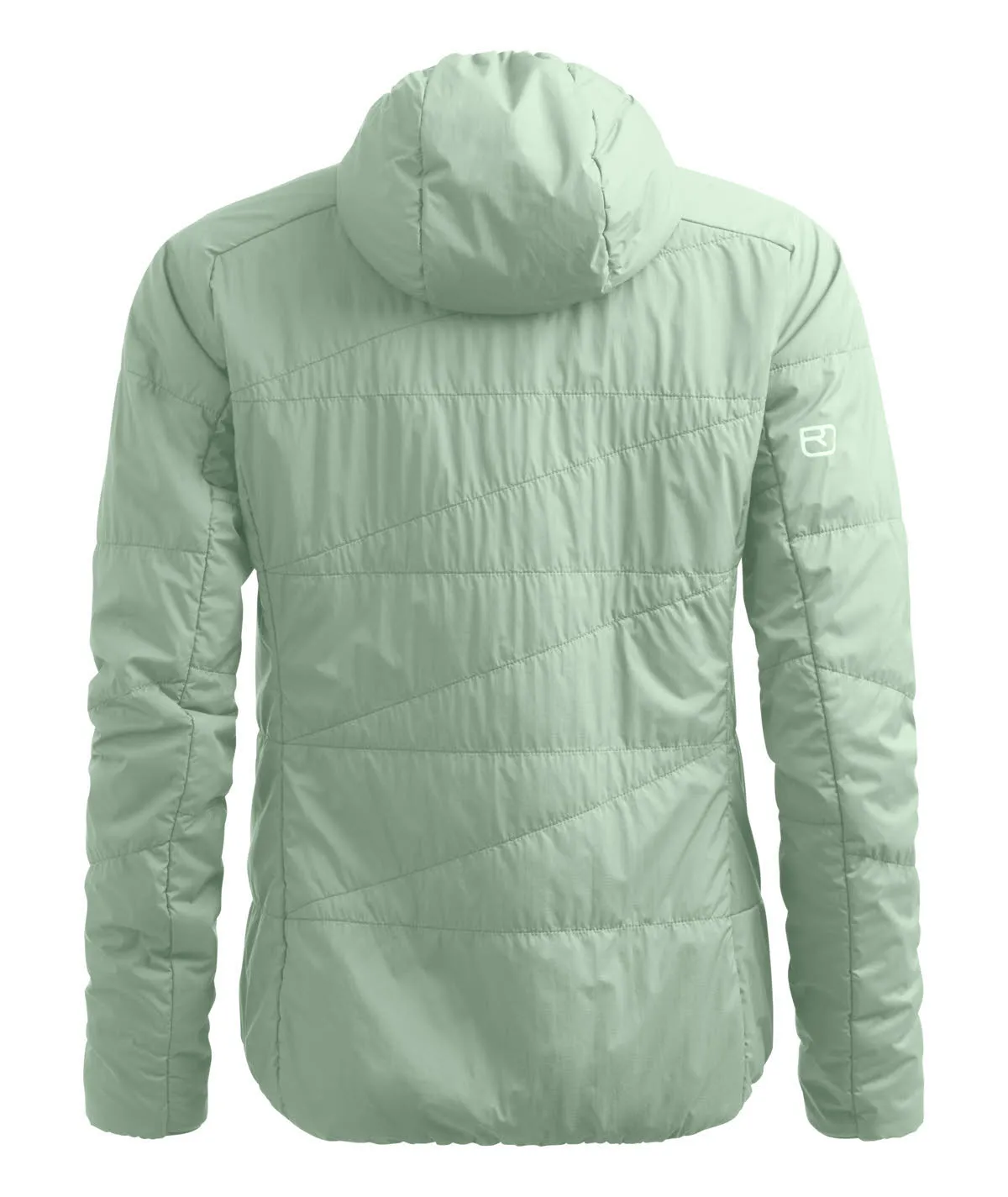 Ortovox Swisswool Piz Duan Damen Isolationsjacke Wanderjacke grün
