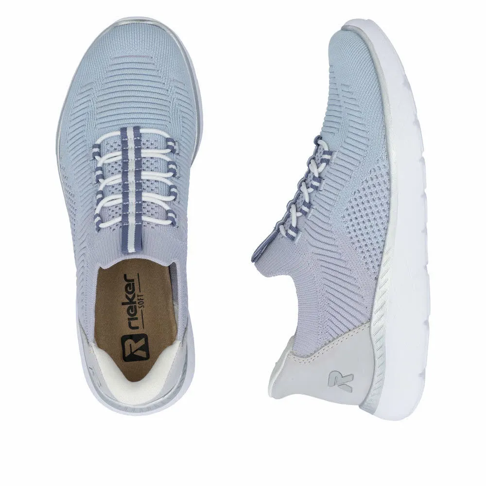 Rieker DamenSneaker Low blau