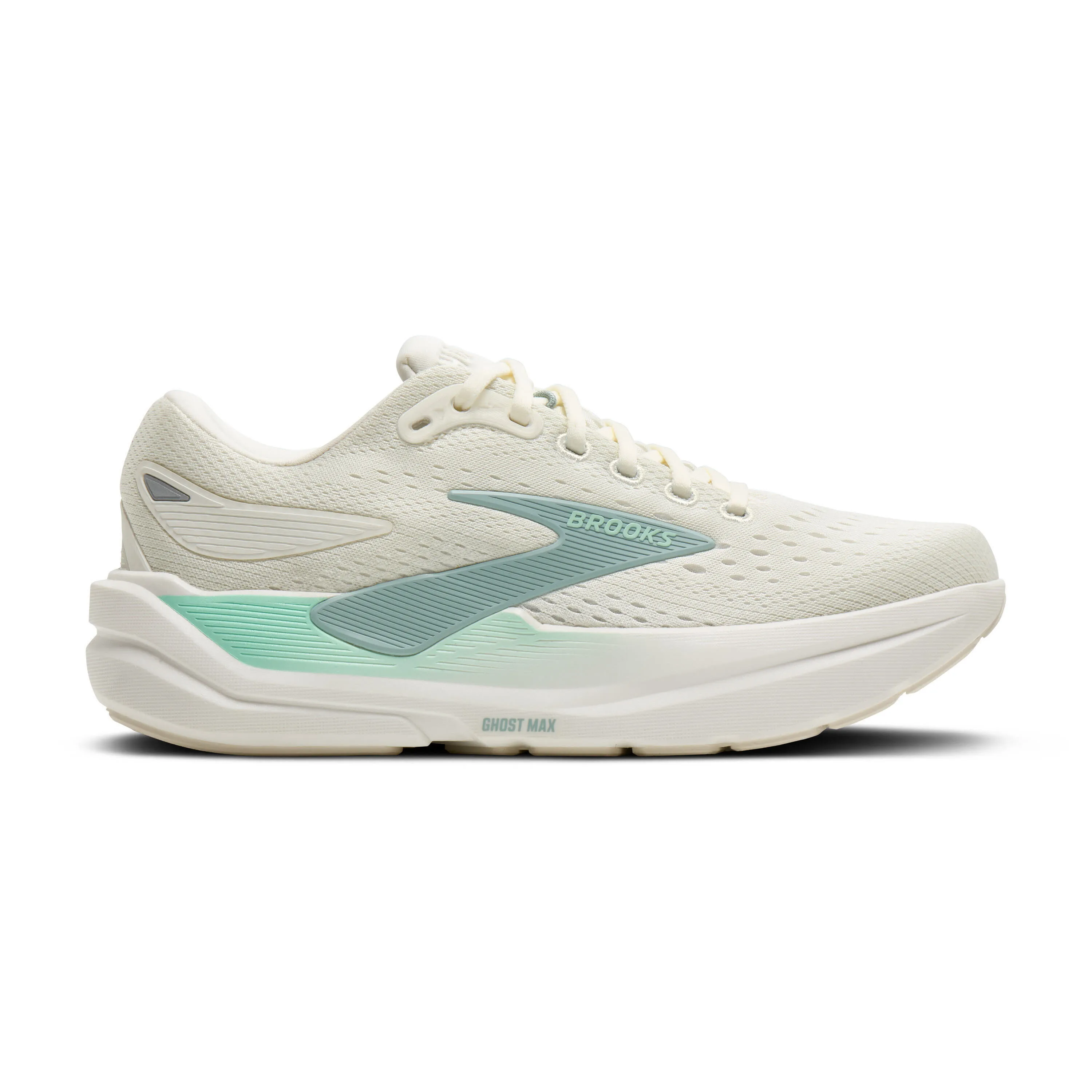 BROOKS Ghost Max 3 Damen Laufschuhe Joggingschuhe weiß/türkis