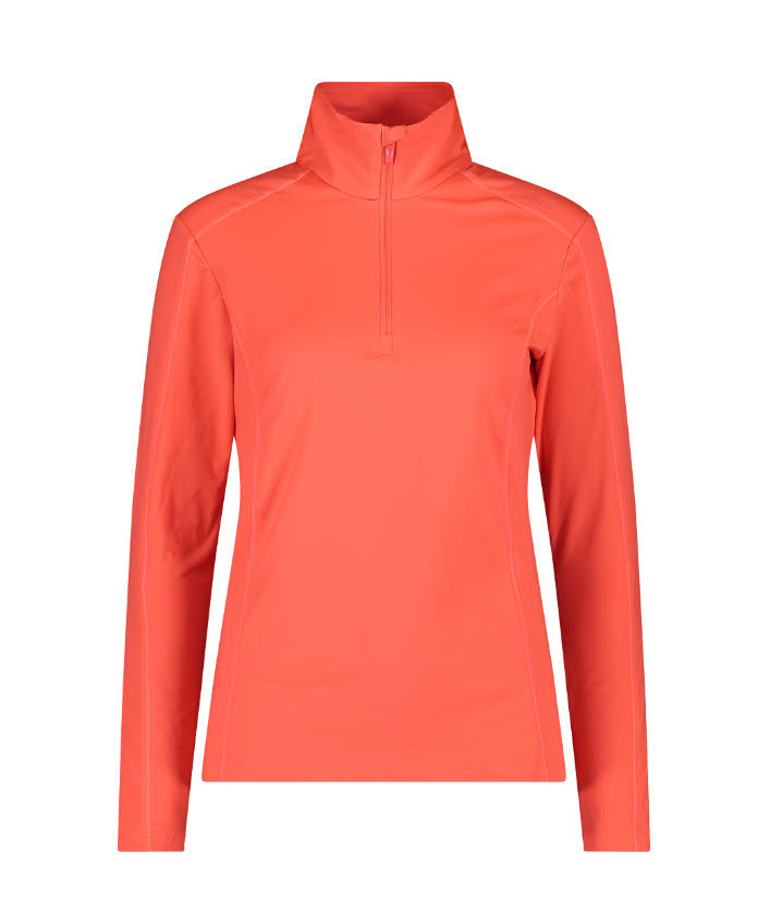 CMP Damen Skirolli Fleecepullover orange