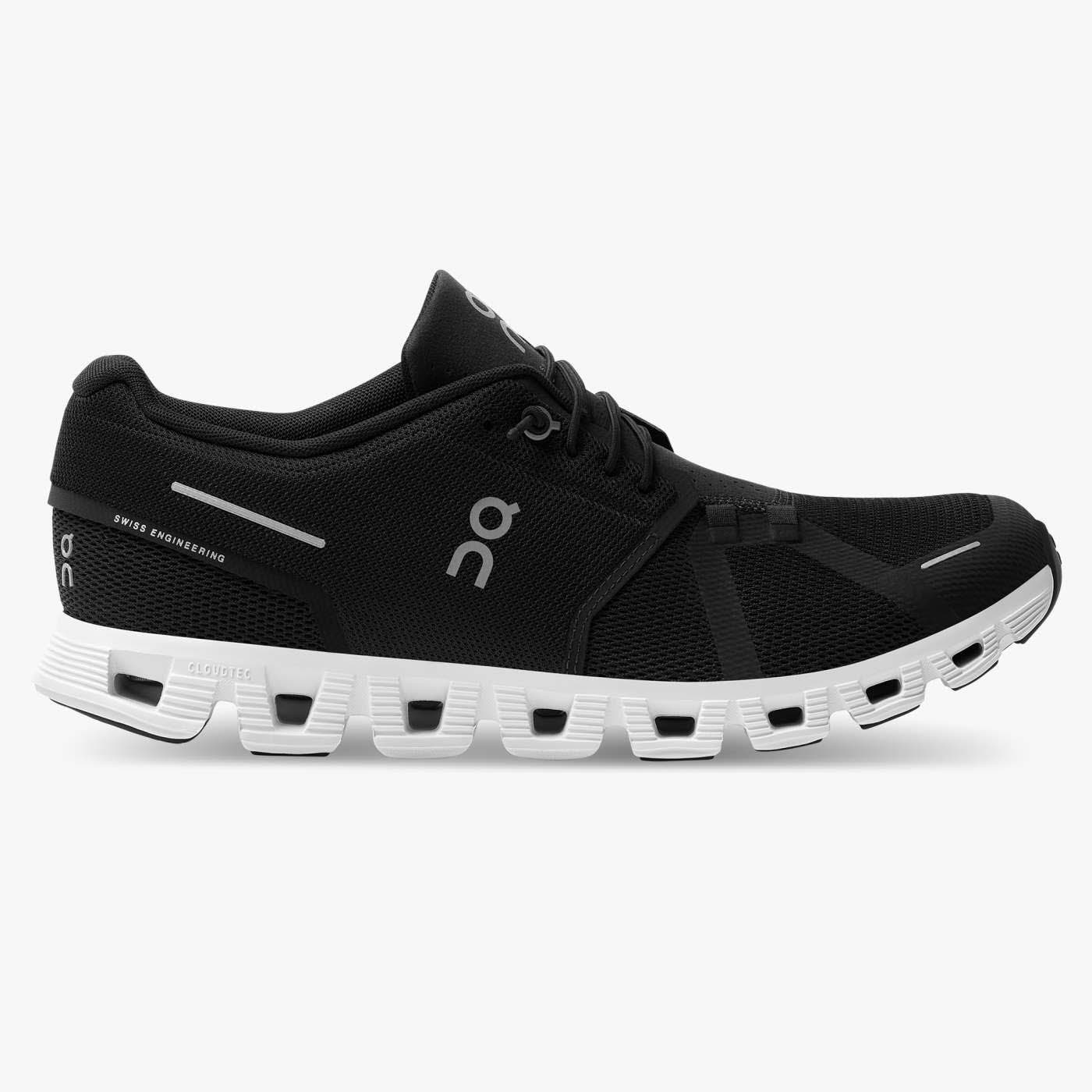 On Cloud 5 Laufschuhe Running Sport Sneaker Herren black/white NEU