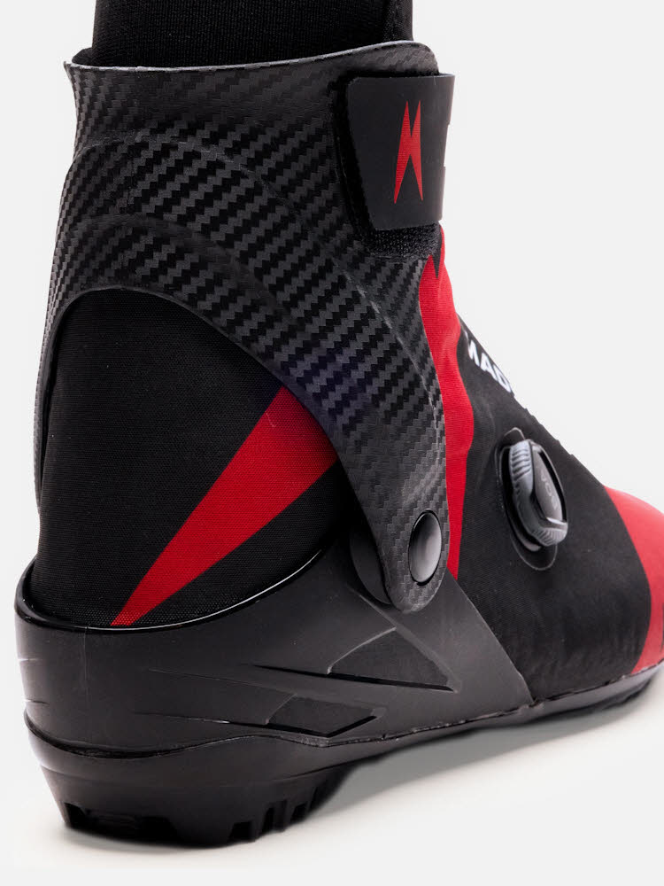 Madshus Pulse BOA® Skate Unisex Langlaufschuhe NNN Skating rot/schwarz