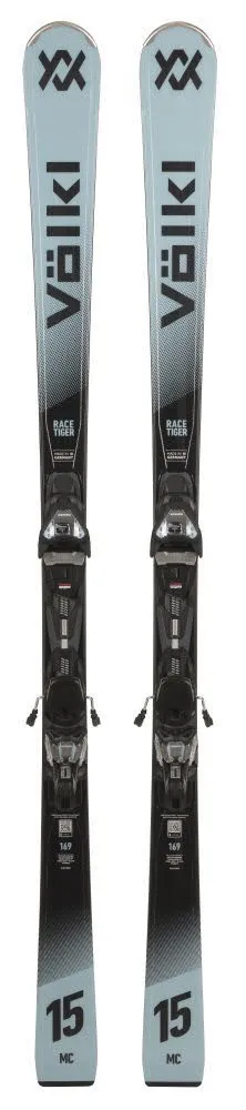 Völkl RACETIGER MC BLUE + VM12 GW Slalomcarver Ski Experten 26/27 blau