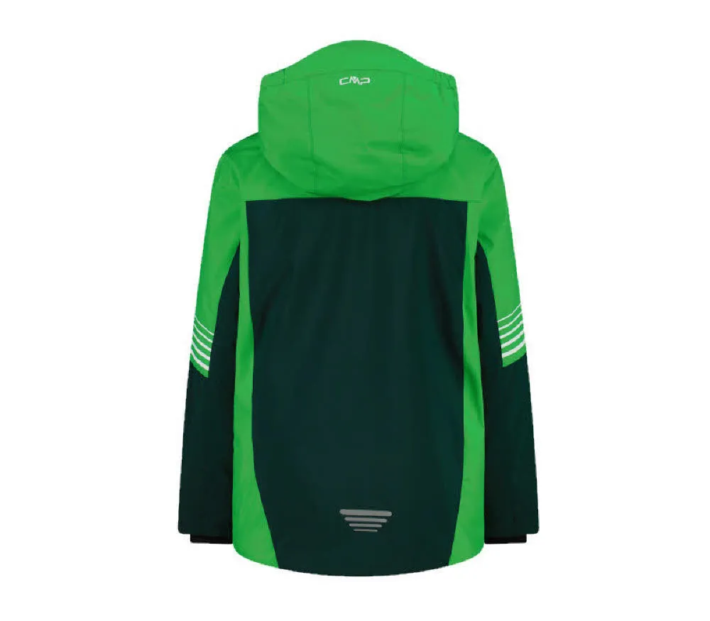 CMP KID JACKET SNAPS Jungen Skijacke grün