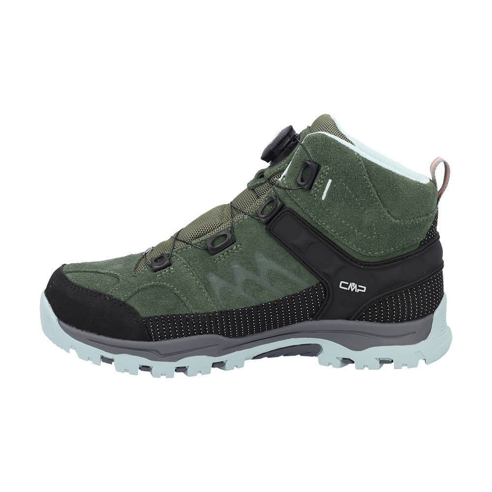 CMP KIDS KIRUNA MID FITGO WP Kinder Wanderschuhe Mid musk/jade