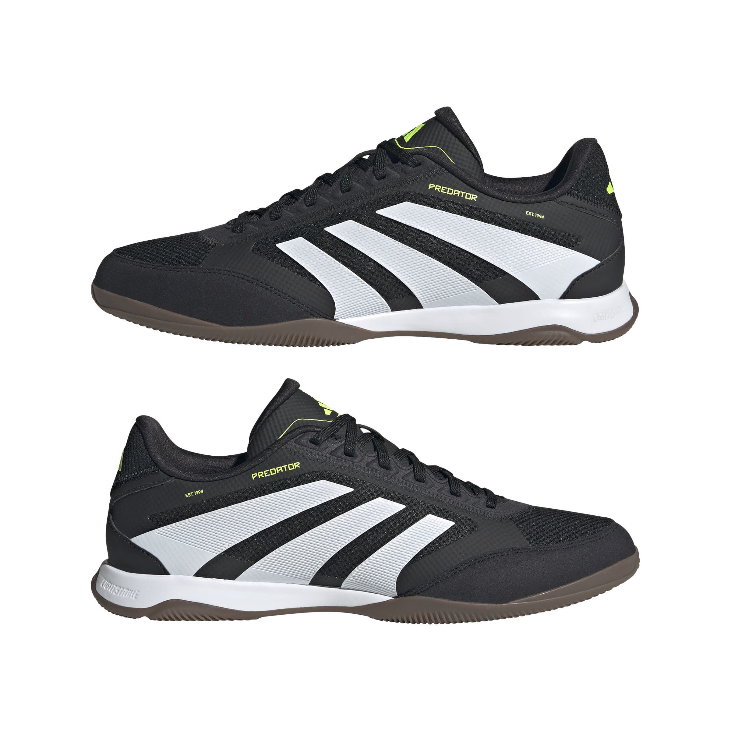 adidas PREDATOR LEAGUE IN Unisex Fußballschuhe Hallenschuhe cblack/ftwwht/luclem