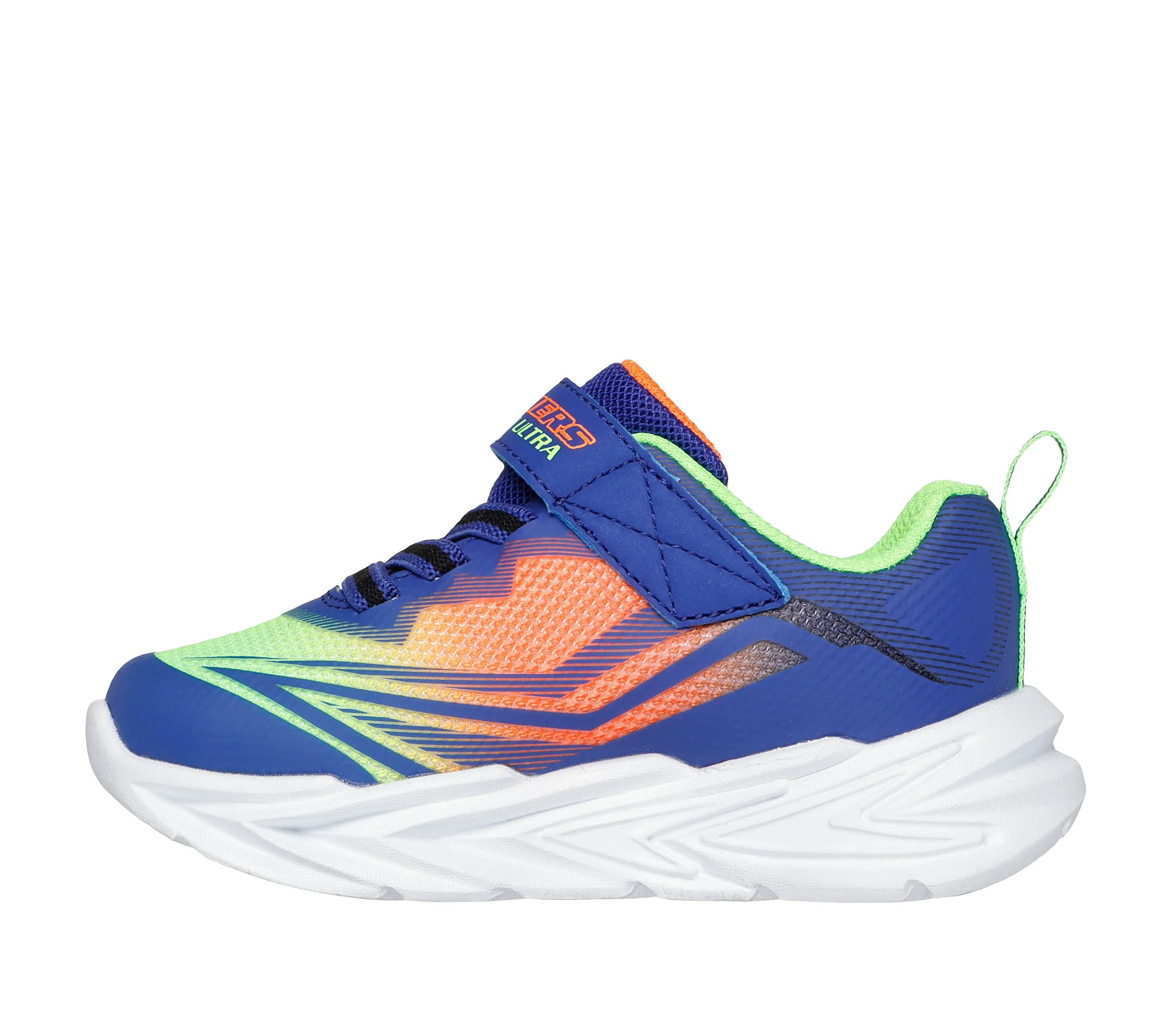 Skechers S-Lights: Flex-Glow Ultra Sneaker Kinder blau grün