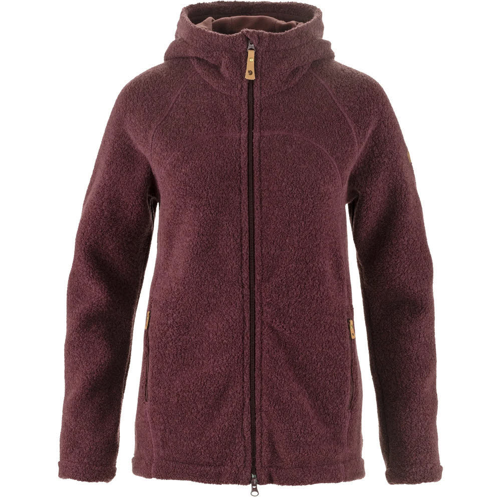 Fjällräven Kaitum Fleece W Damen Fleecejacke rot