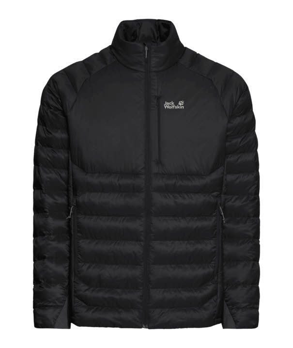 JACK WOLFSKIN HE ROUTEBURN PRO 2 JKT Herren Daunenjacke schwarz
