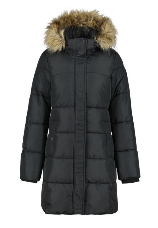 Icepeak Adaire  Steppmantel Freizeitmantel Damen schwarz