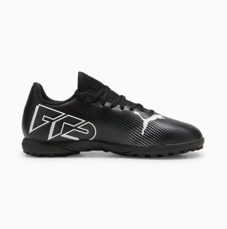 Puma FUTURE 7 PLAY TT Jr. Kinder Fußballschuhe Kunstrasen schwarz