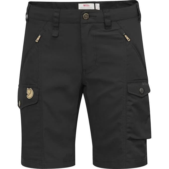 Fjällräven Nikka Shorts Curved W Damen Trekkingshorts Bergsport schwarz NEU