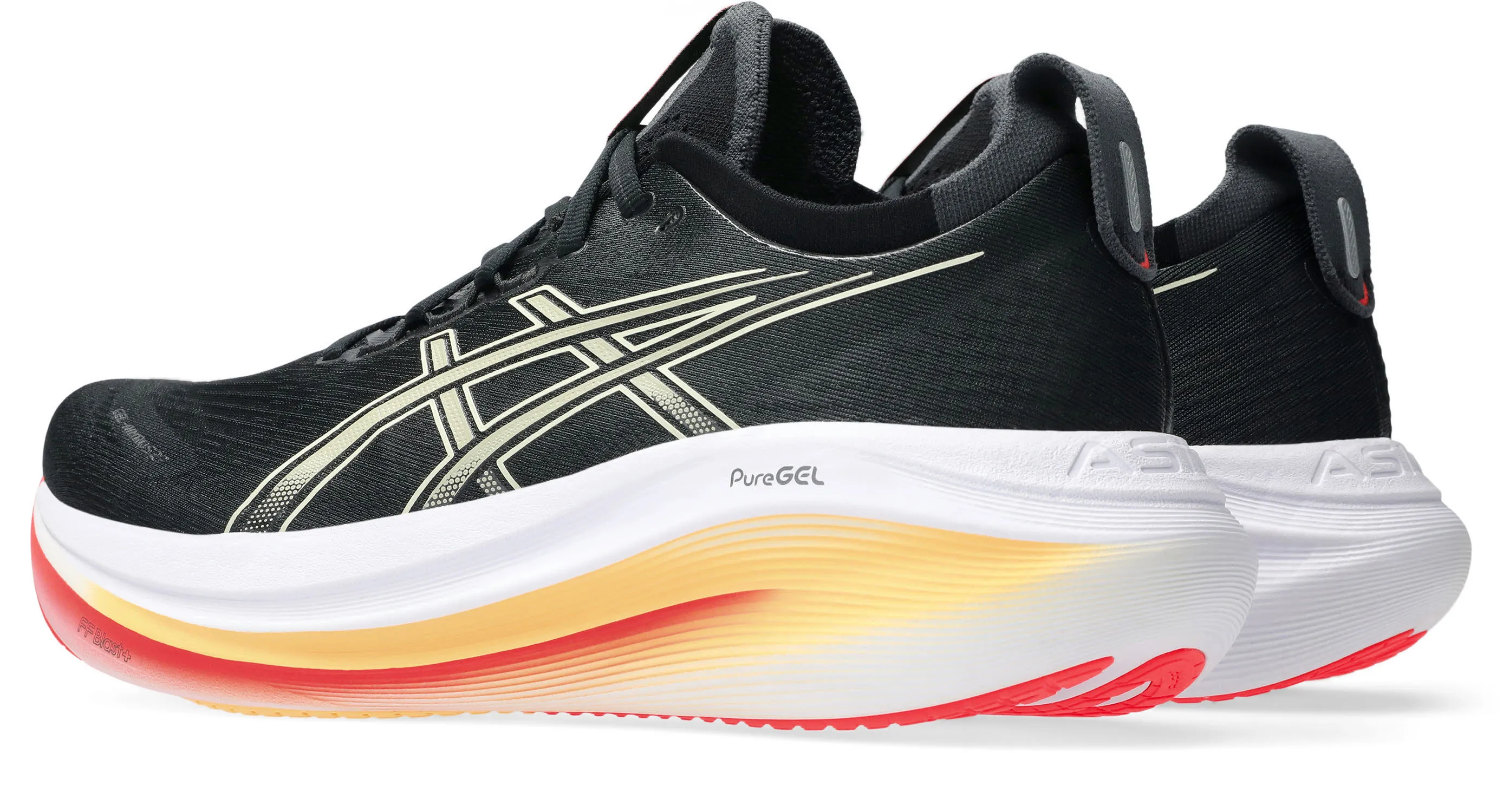 Asics GEL-NIMBUS 27 Herren Laufschuhe Joggingschuhe black/khaki