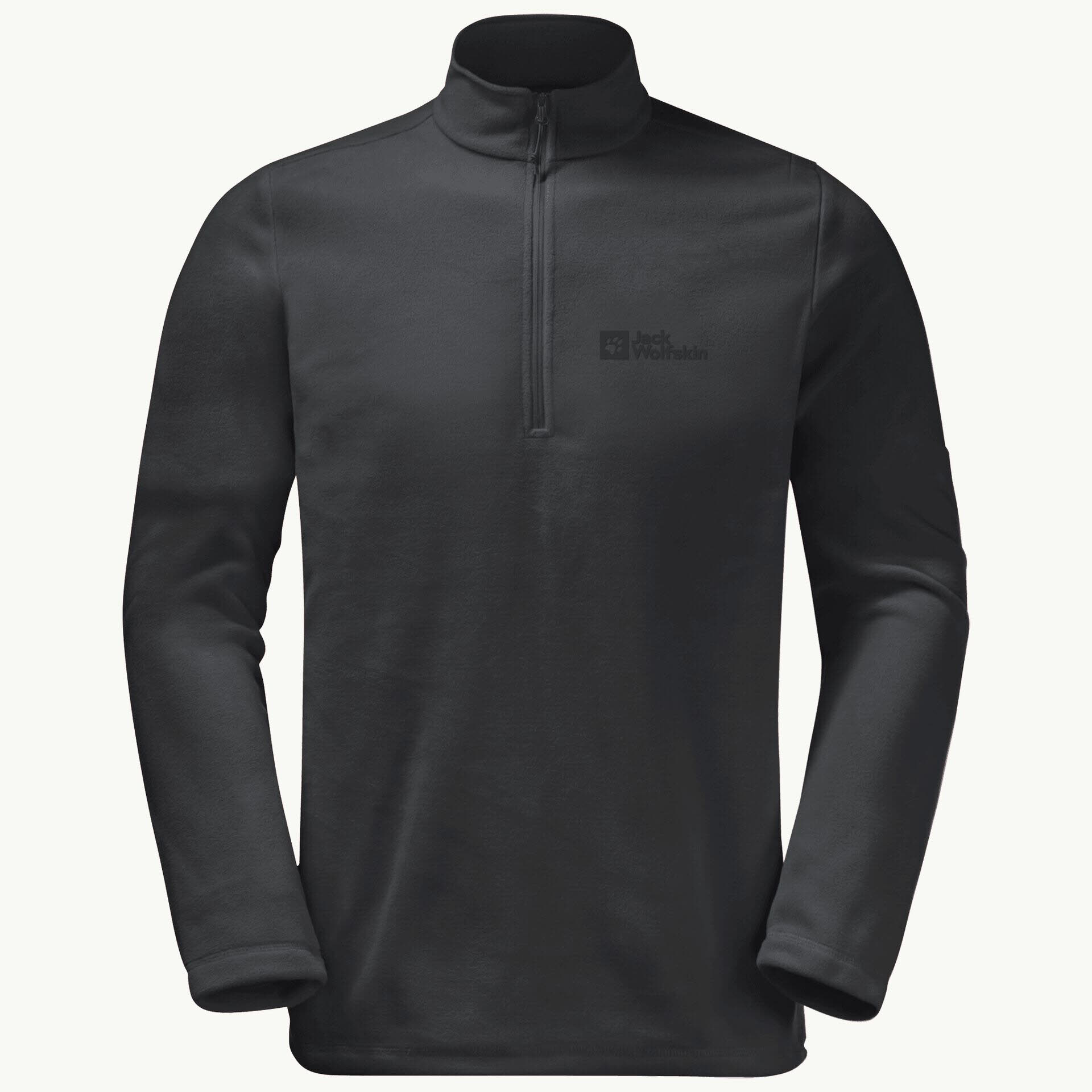 Jack Wolfskin Taunus Hz M Fleecepullover Training schwarz Männer NEU