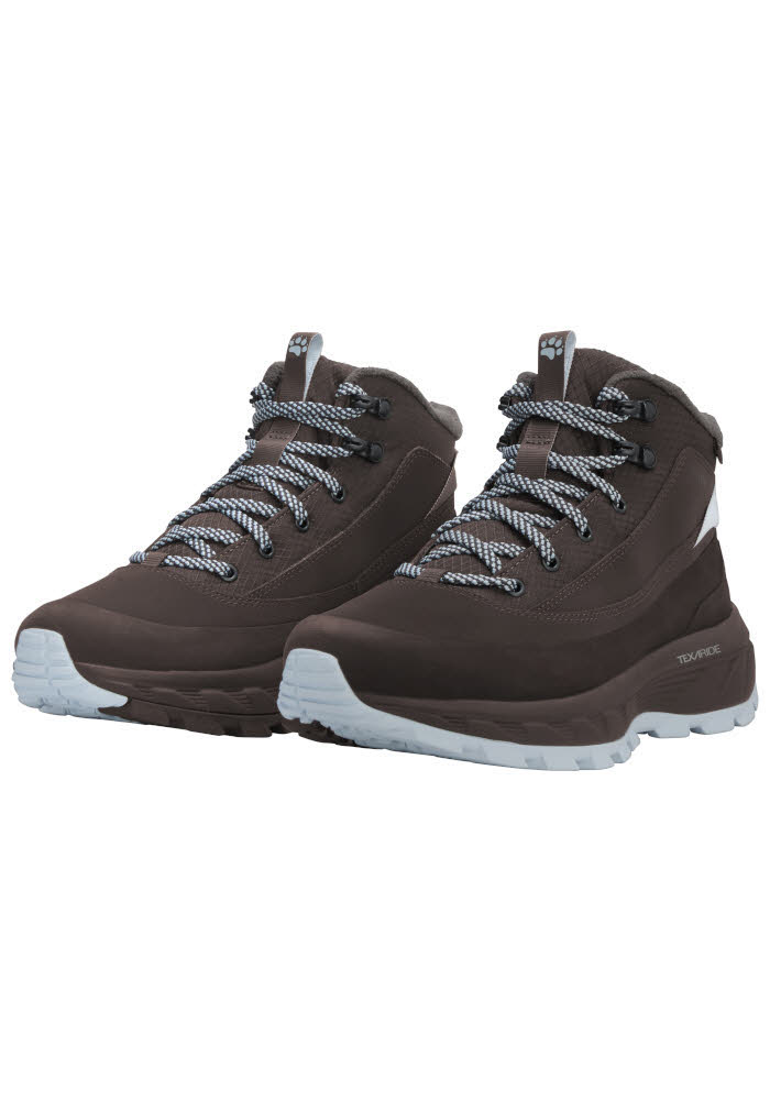 JACK WOLFSKIN WILD QUEST TEXAPORE MID W Winterstiefel Damen braun