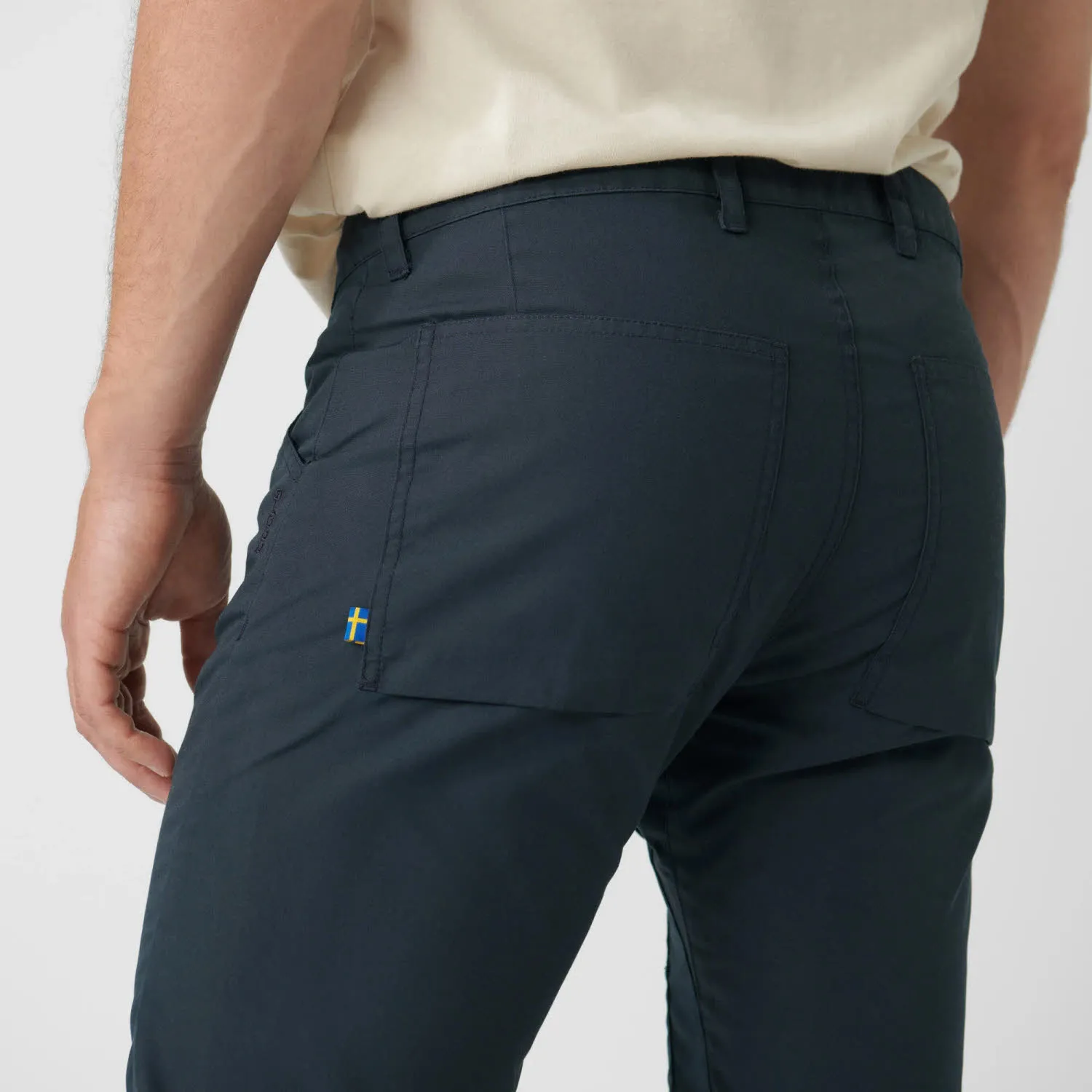 Fjällräven Greenland Jeans M Reg Herren Jeanshose Freizeithose dark navy