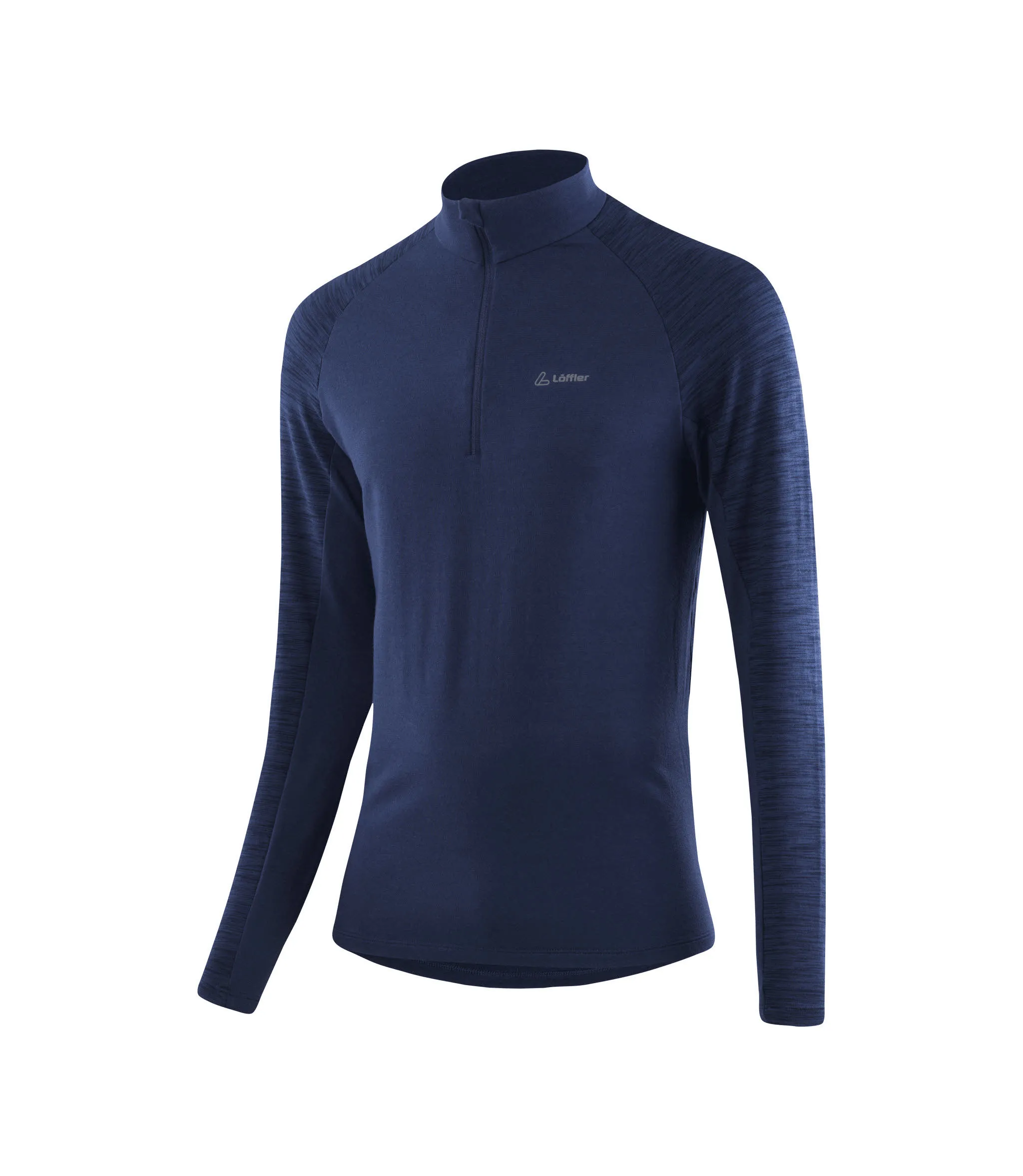 Löffler MIDLAYER STRIPES TRANSTEX Herren Skirolli Midlayer marin
