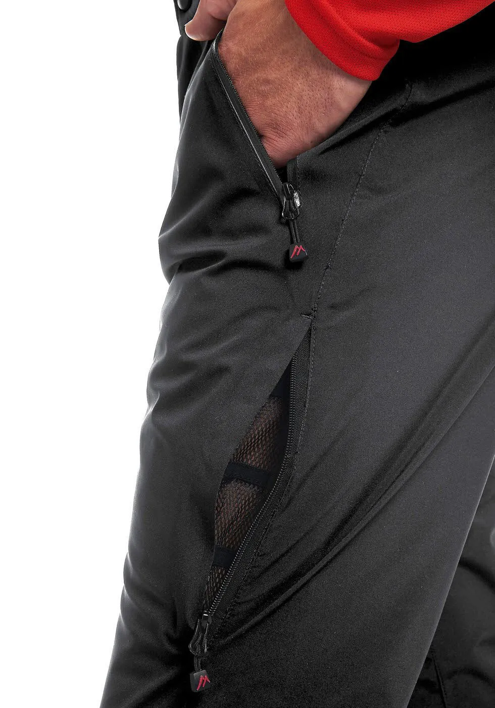 Maier Sports mTex Herren Hose Cooper Slim Skihose Snowboardhose schwarz