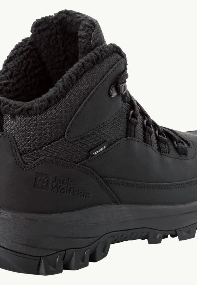 Jack Wolfskin EVERQUEST TEXAPORE MID M Herren Winterschuhe Winterstiefel Winterboots schwarz NEU