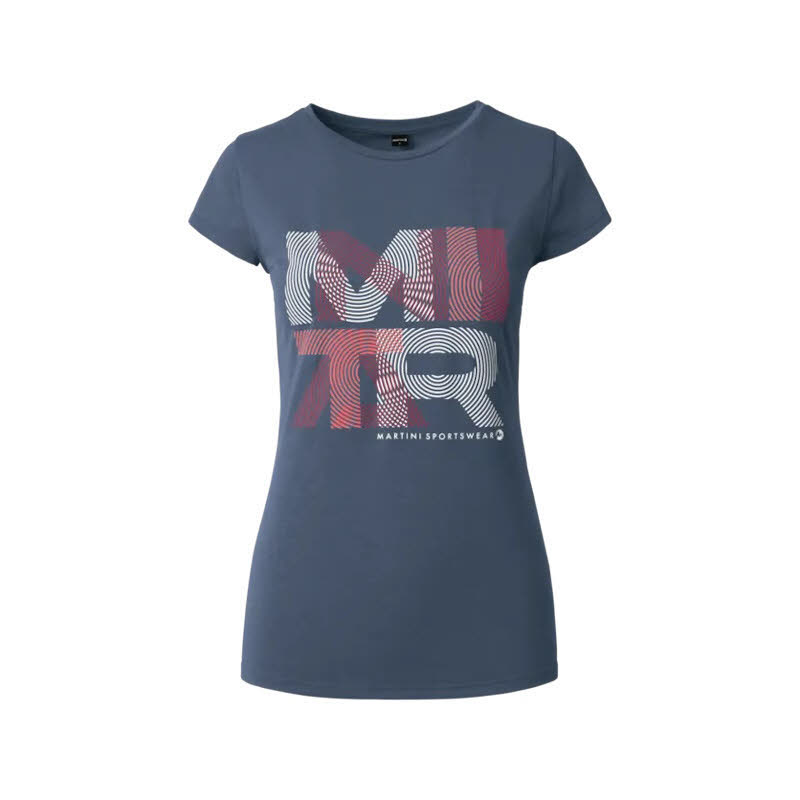 Martini Highventure Shirt W Damen T-Shirt Funktionsshirt dark blue/blossom