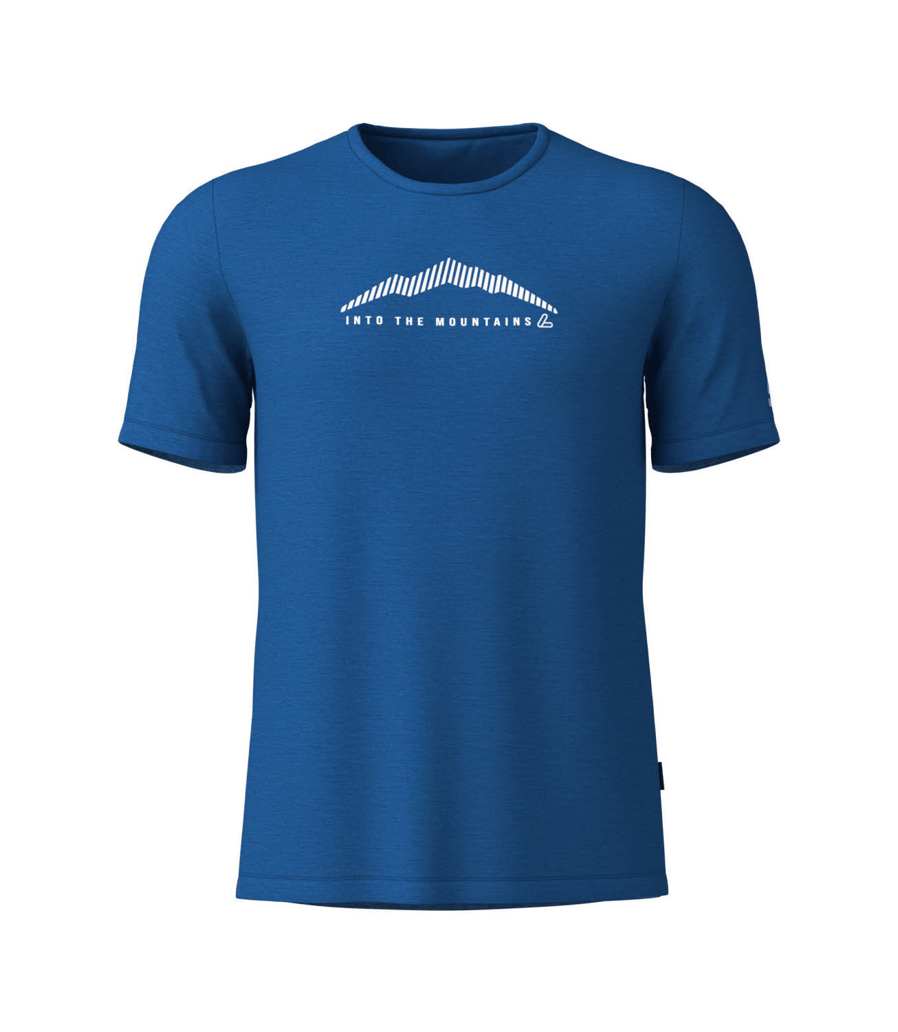 Löffler M PRINTSHIRT MERINO-LIGHT Herren T-Shirt Funktionsshirt marin
