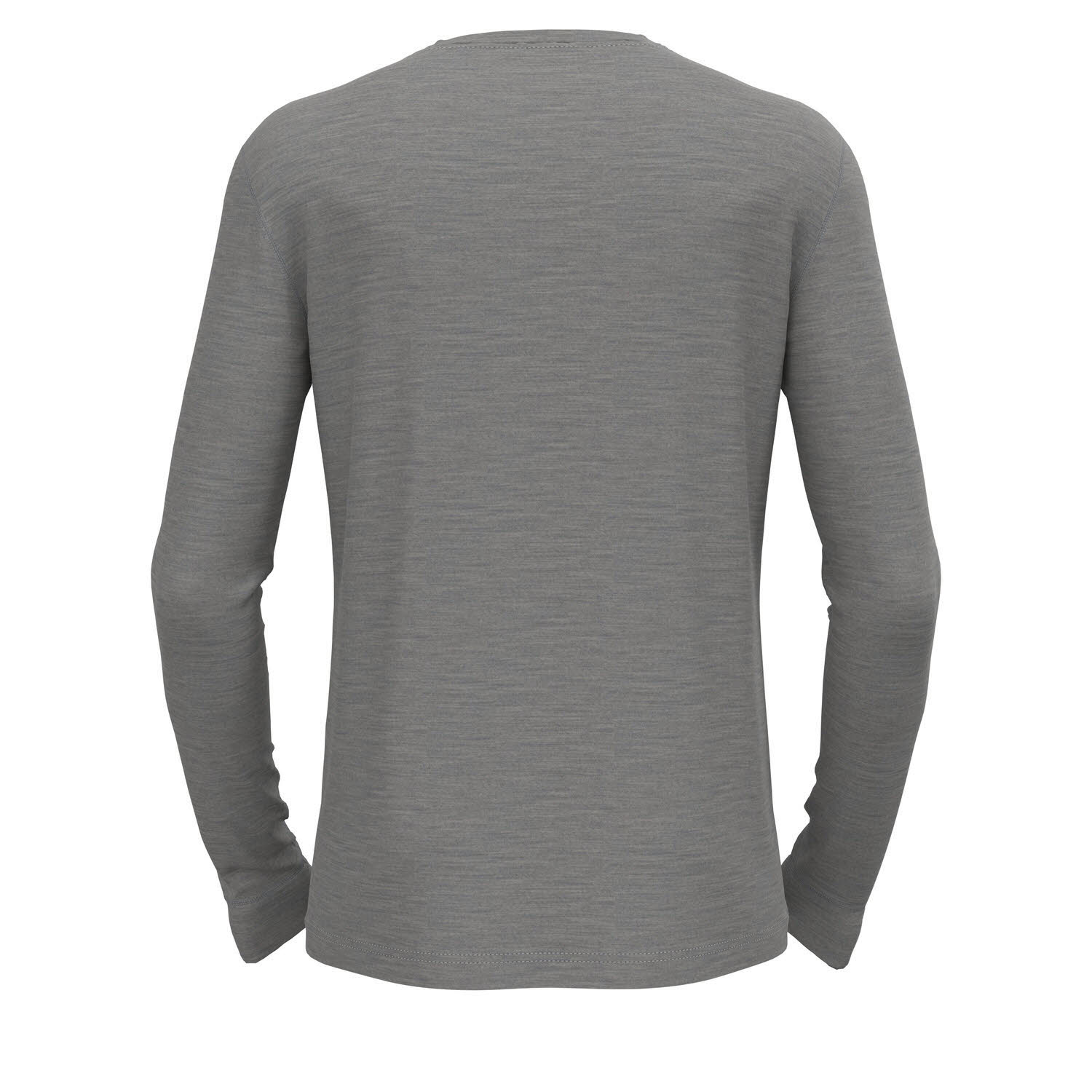 Odlo Natural Merino 200 Herren Base Layer mit Rundhalsausschnitt Unterhemd grau