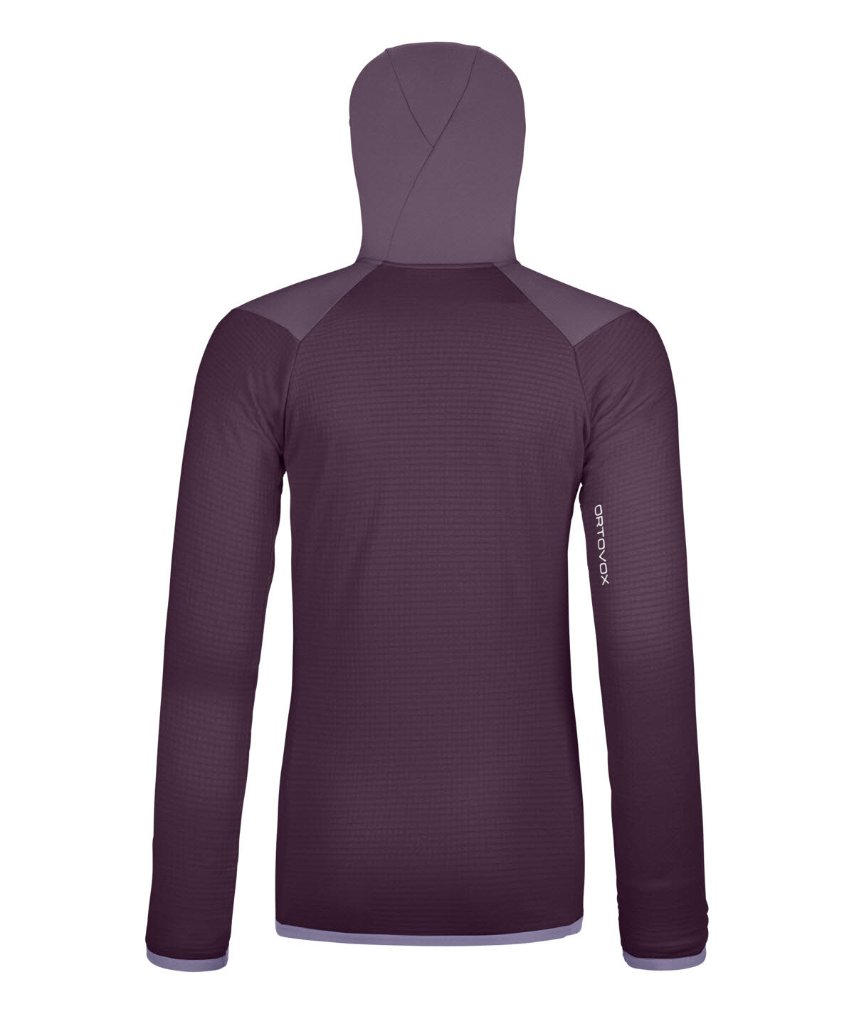 Ortovox FLEECE GRID HOODY Fleecejacke Kapuzenjacke Damen dunkellila