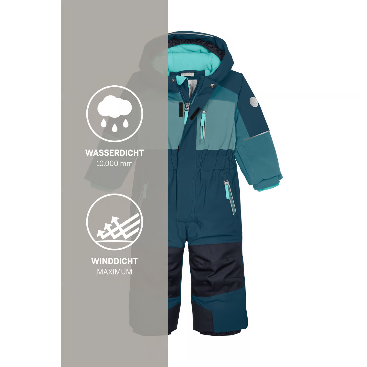 Killtec FISW 31 MNS ONPC Kinder Schneeoverall Schneeanzug petrol
