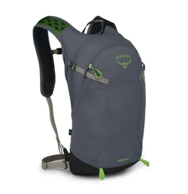 Osprey Sportlite 15 Herren Tagesrucksack Wanderrucksack Trekkingrucksack grau