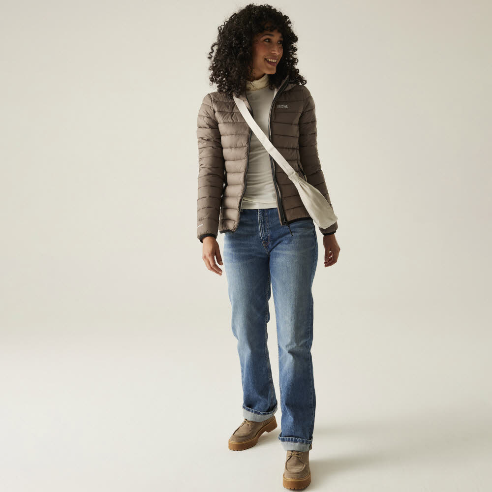 REGATTA Hooded Marizion Daunenjacke Damen mocha