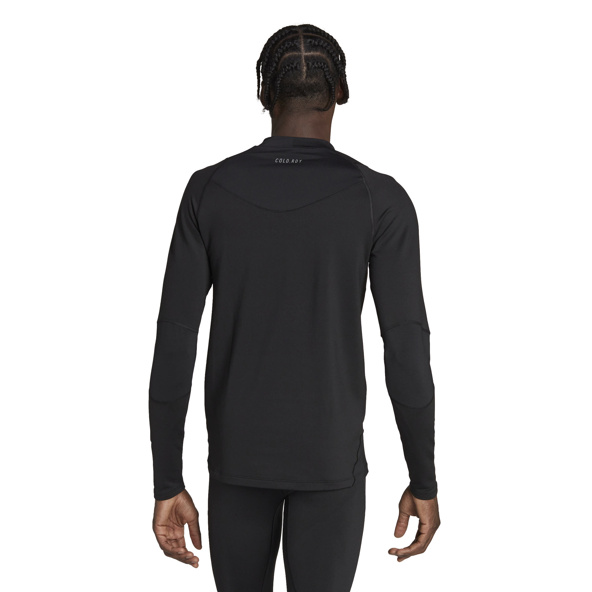 Adidas Techfit COLD.RDY Training Longsleeve Recycelt Microfleece Baselayer Herren Schwarz