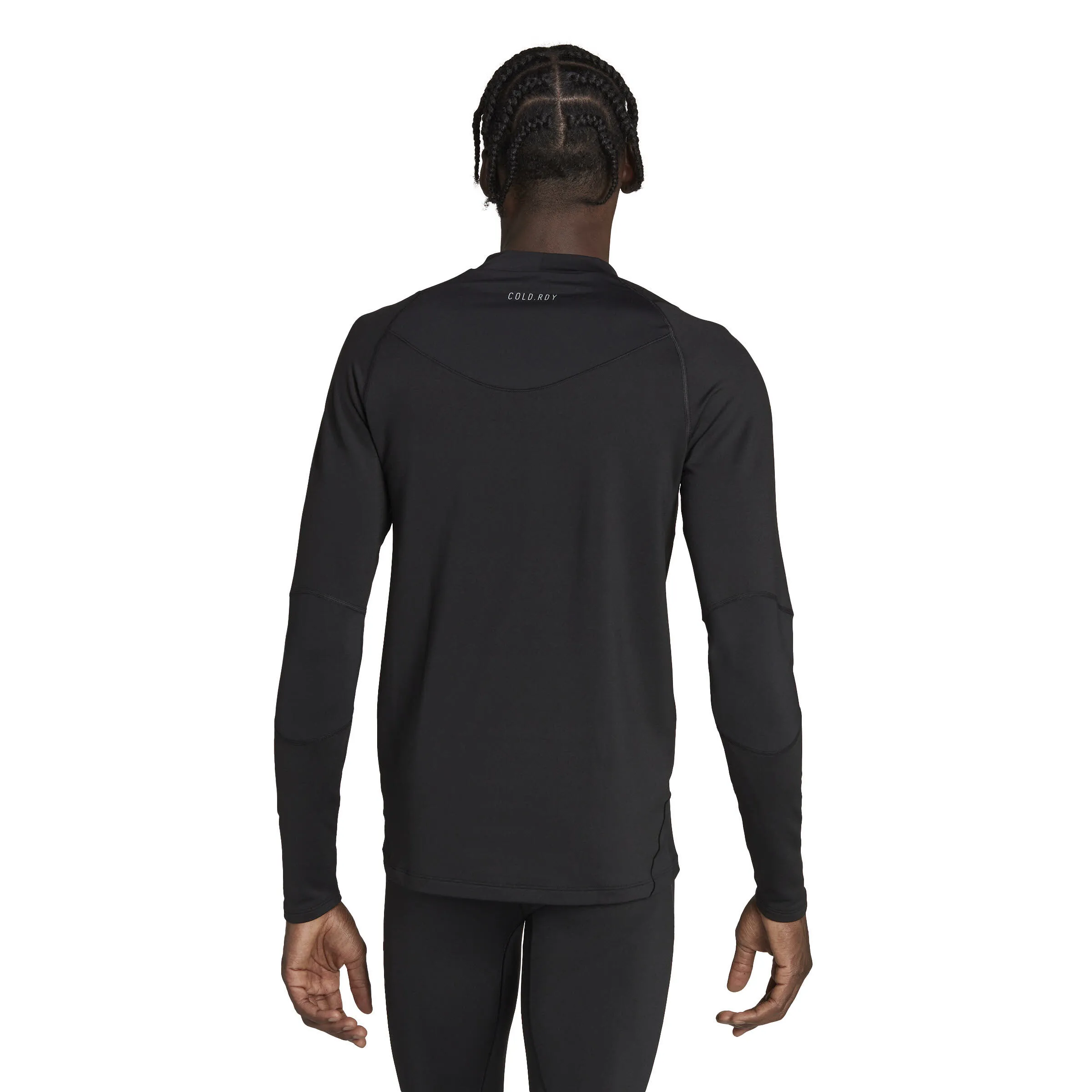 Adidas Techfit COLD.RDY Training Longsleeve Recycelt Microfleece Baselayer Herren Schwarz