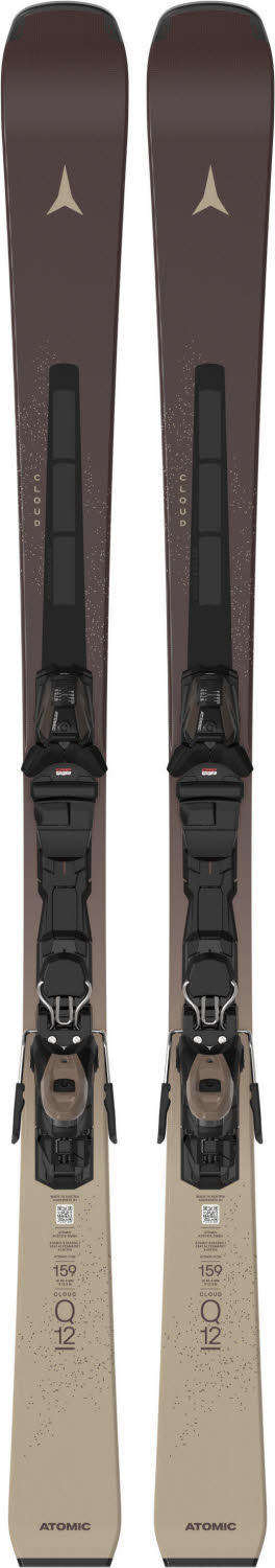 Atomic CLOUD Q12 RVSK C + M 10 GW Damen Allround Ski Fortgeschrittene grau
