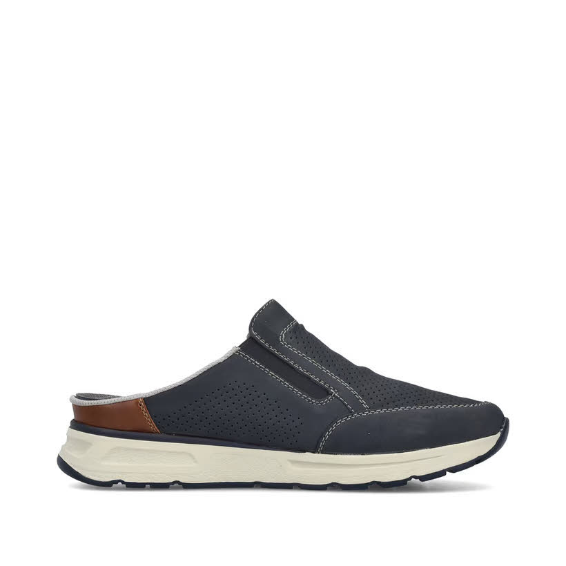 Rieker Herren Slipper dunkelblau