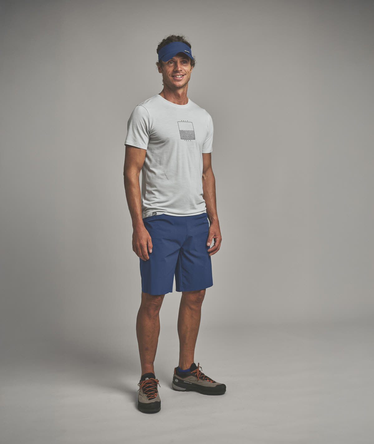 Ortovox 150 Cool Half Full Herren T-Shirt grau