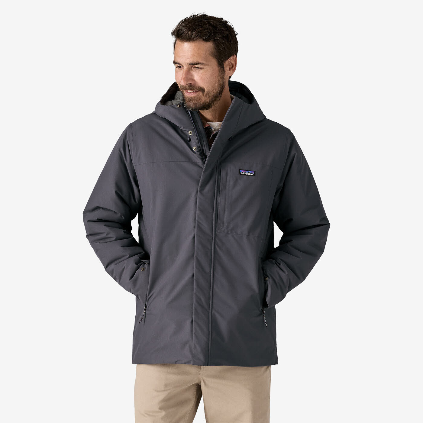 Patagonia Men's Windshadow Parka Freizeitjacke Herren dunkelgrau