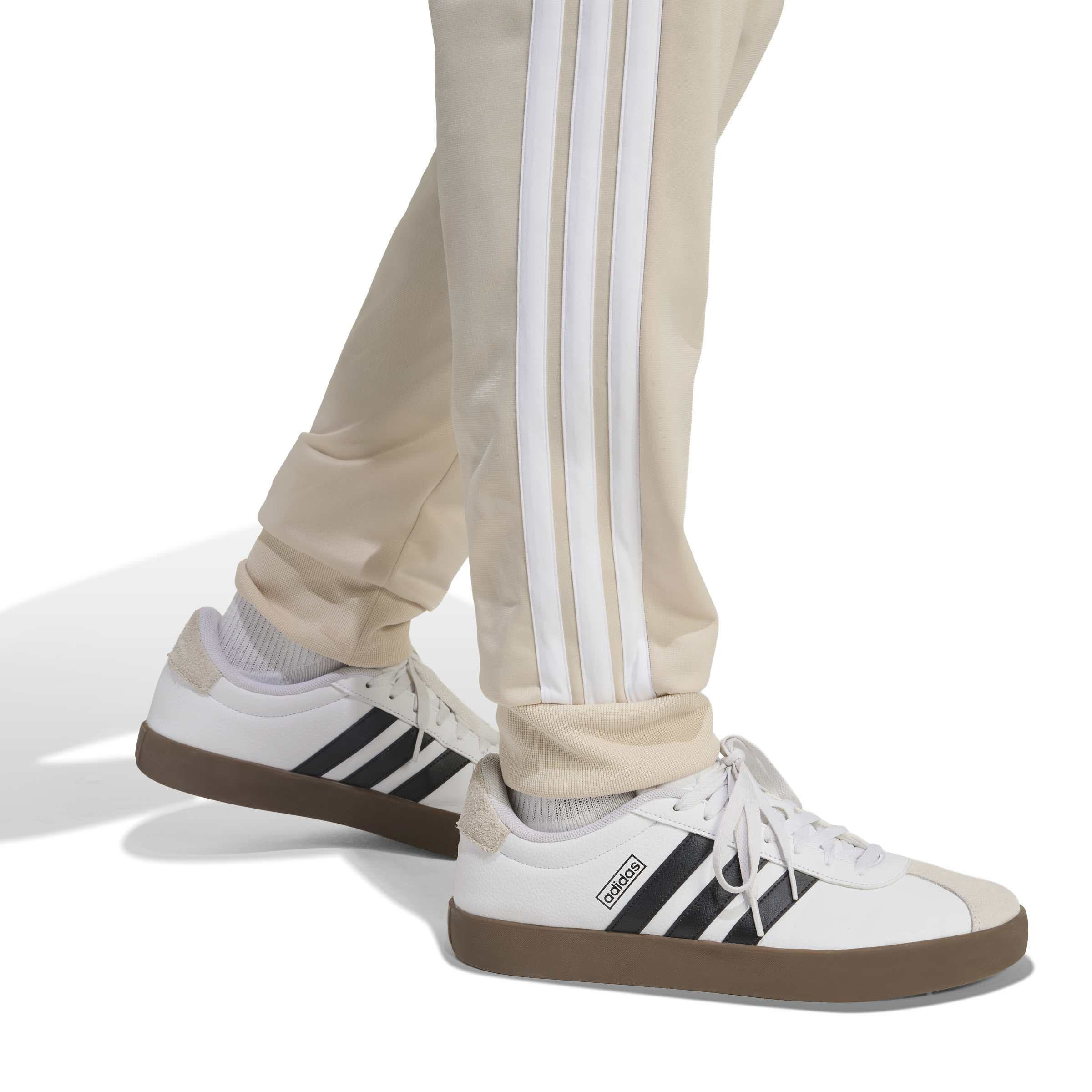 adidas M 3S TR TT Herren Trainingsanzug Set weiß