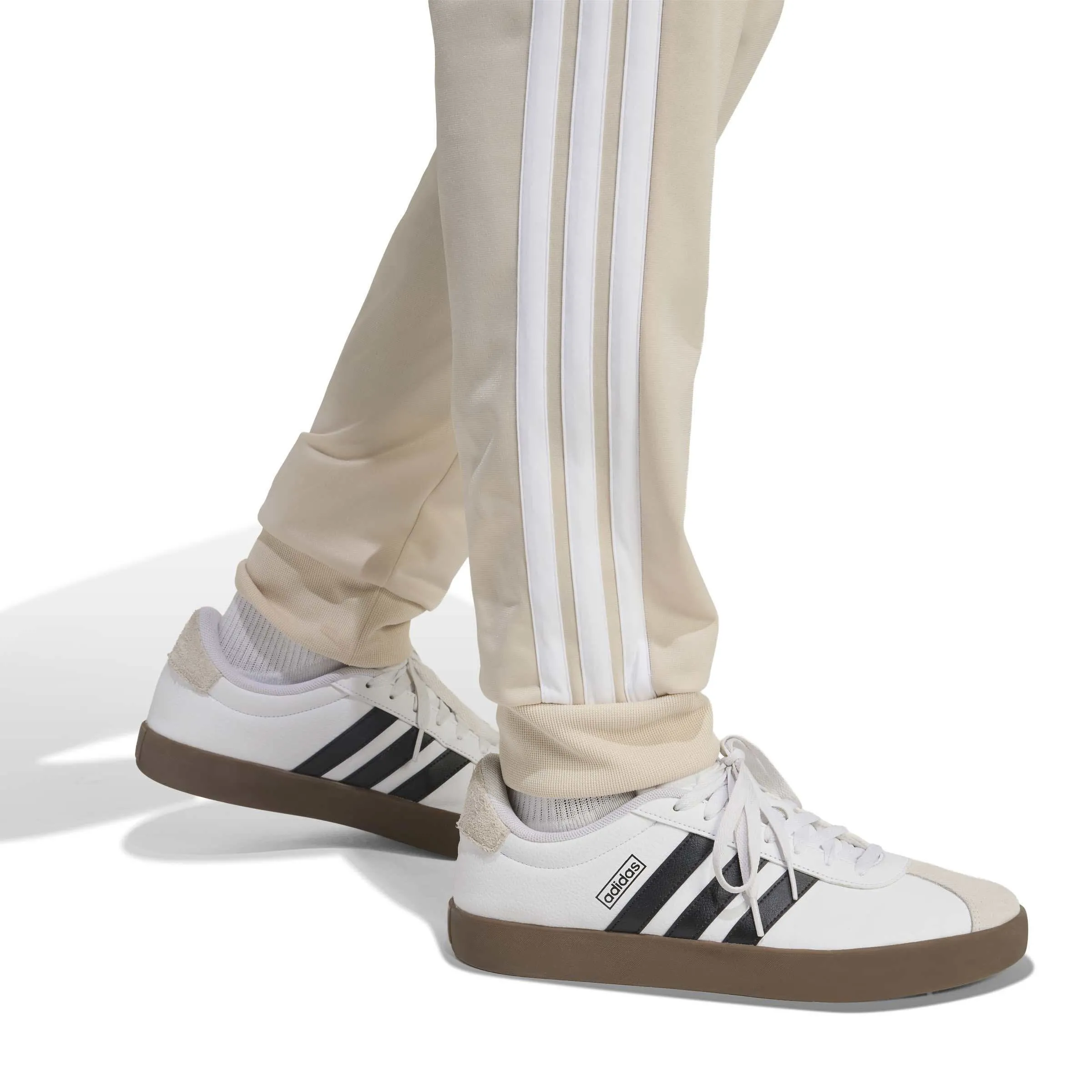 adidas M 3S TR TT Herren Trainingsanzug Set weiß