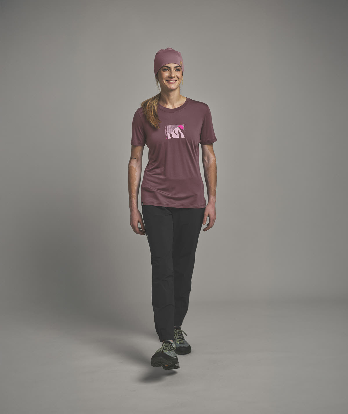 Ortovox 120 Cool TEC MTN Sun Damen T-Shirt rot