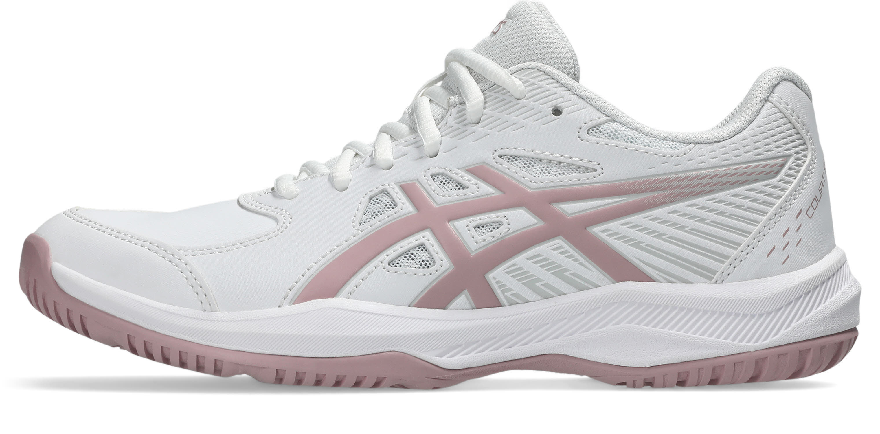 Asics Court Slide 4 Damen Tennisschuh – Komfort & Halt für Einsteiger white/morganite