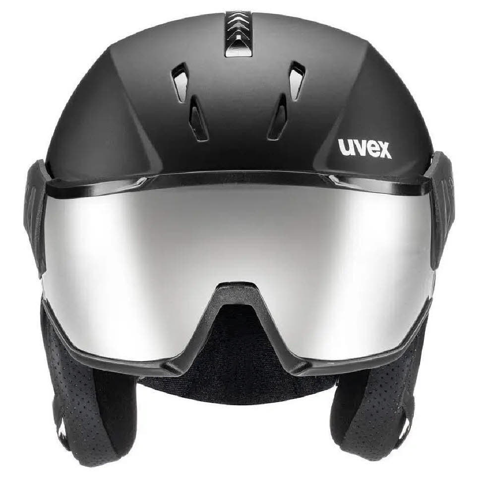 UVEX Instinct Visor Unisex Skihelm Snowboardhelm Ski Helmet Wintersport schwarz NEU